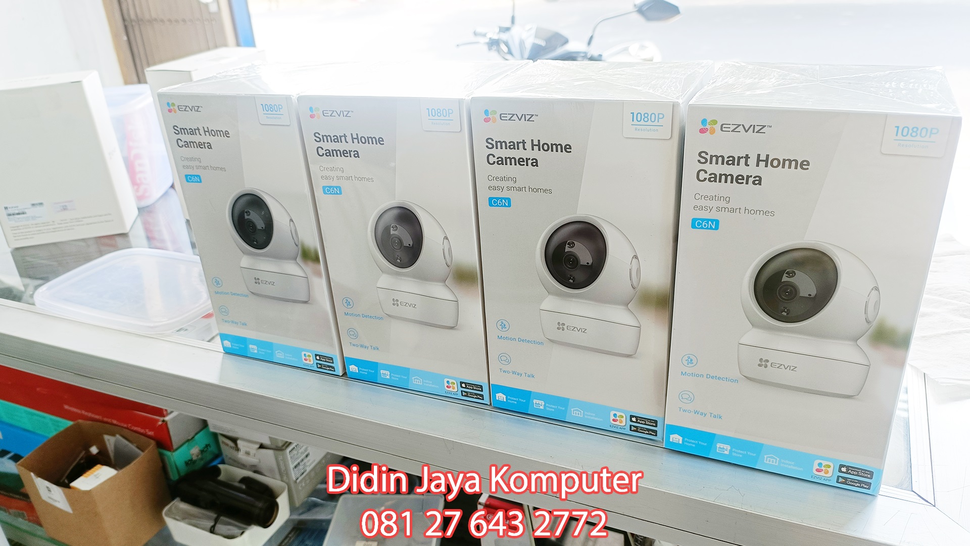 <p>Kamera Ezviz 2MP memiliki resolusi tinggi sekitar 1920 x 1080. Kamera babycam ini memiliki jangkauan yang luas dengan kualitas video yang baik sehingga memberi anda kenyamanan anda dalam melakukan pengawasan.</p>